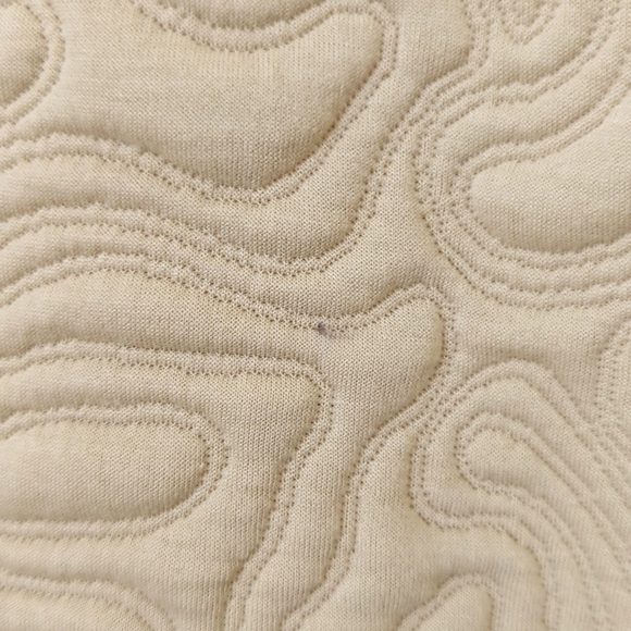 Vans Trippy Skate Maze Embroidered Oversized Pullover Crewneck Sweatshirt Tan L - Picture 8 of 13